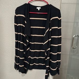 Striped cardigan